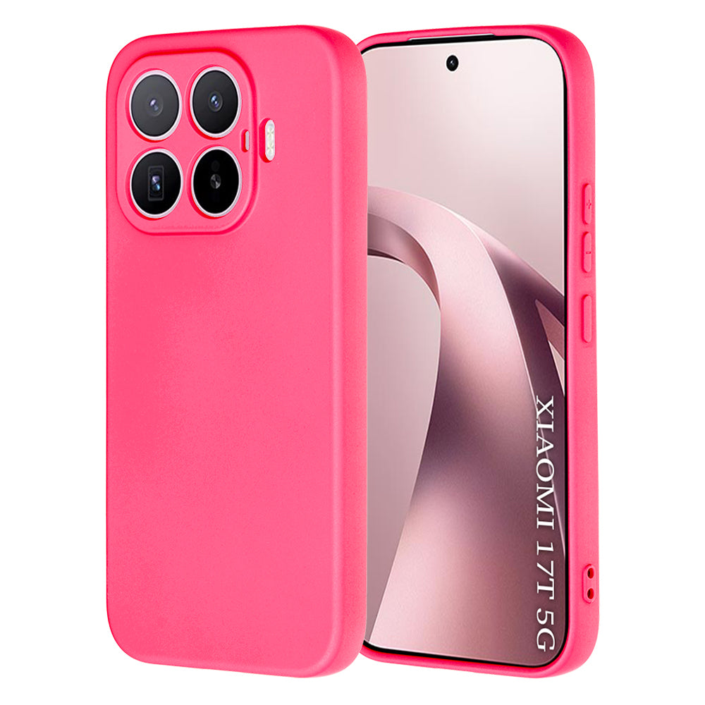Husa de protectie Techsuit SoftFlex compatibil cu Xiaomi 17T, Roz
