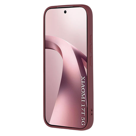 Husa de protectie Techsuit SoftFlex compatibil cu Xiaomi 17T, Bordo