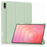 Husa de protectie tableta Techsuit Flex Trifold compatibil cu Samsung Galaxy Tab S11 Ultra / Tab S12 Ultra, Verde
