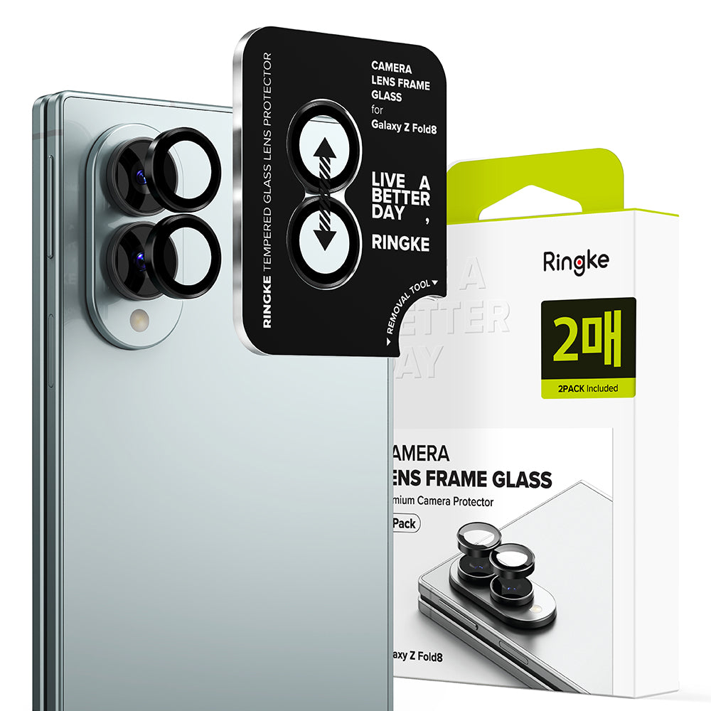 Folie de protectie Ringke compatibil cu Samsung Galaxy Z Fold8, Negru