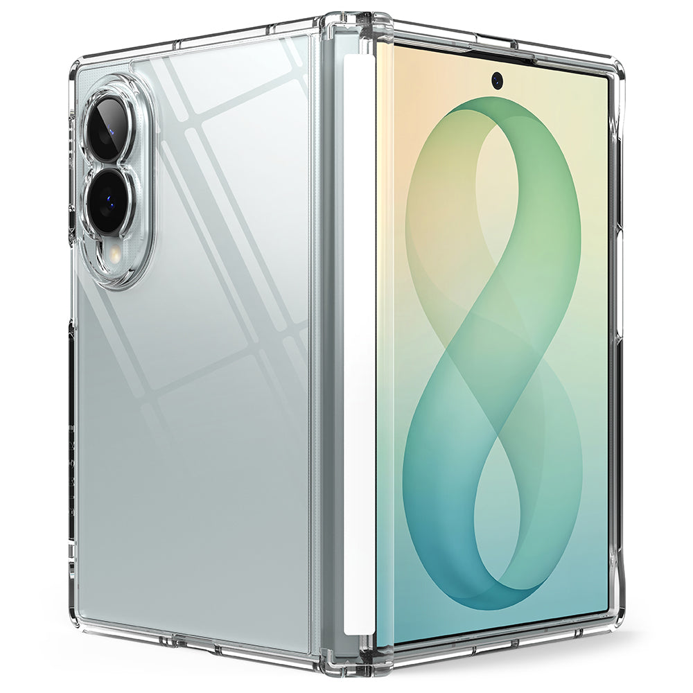 Husa de protectie Ringke Fusion compatibil cu Samsung Galaxy Z Fold8, Transparent
