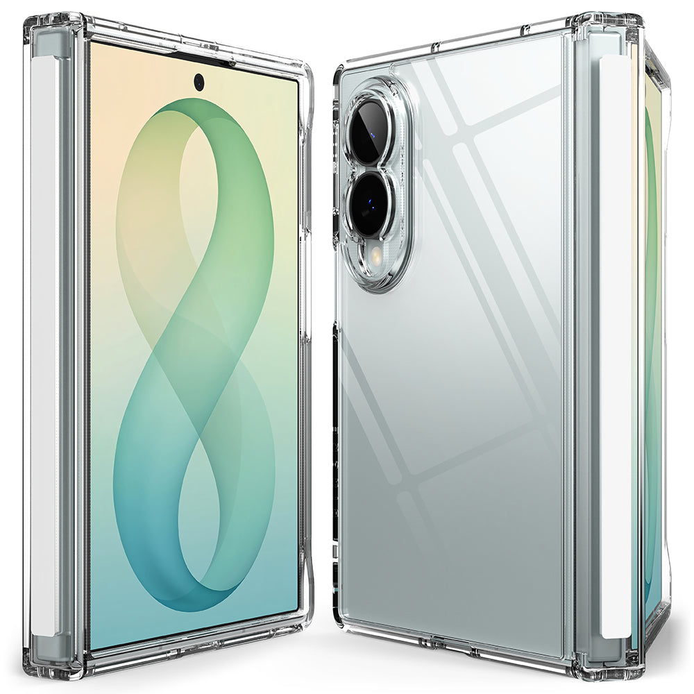 Husa de protectie Ringke Fusion compatibil cu Samsung Galaxy Z Fold8, Transparent