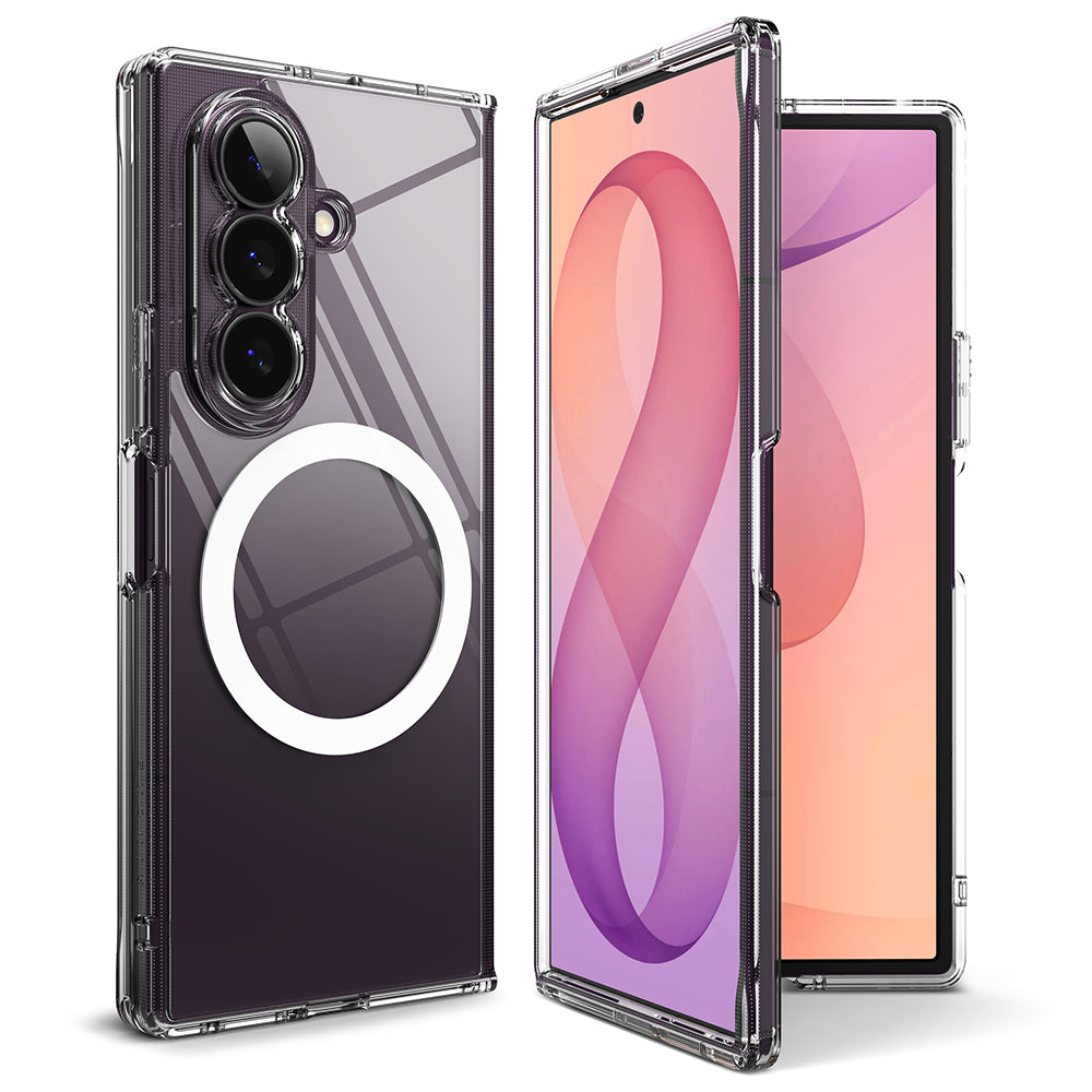 Husa de protectie Ringke Fusion compatibil cu Samsung Galaxy Z Fold8 Ultra, Transparent