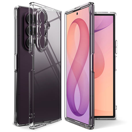 Husa de protectie Ringke Fusion compatibil cu Samsung Galaxy Z Fold8 Ultra, Transparent
