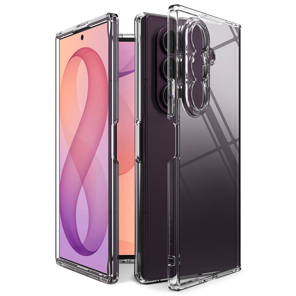 Husa de protectie Ringke Fusion compatibil cu Samsung Galaxy Z Fold8 Ultra, Transparent