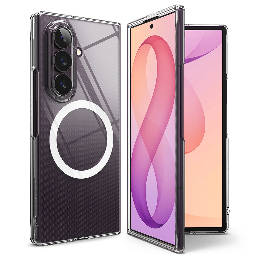 Husa de protectie Ringke Slim Magnetic compatibil cu Samsung Galaxy Z Fold8 Ultra, Transparent