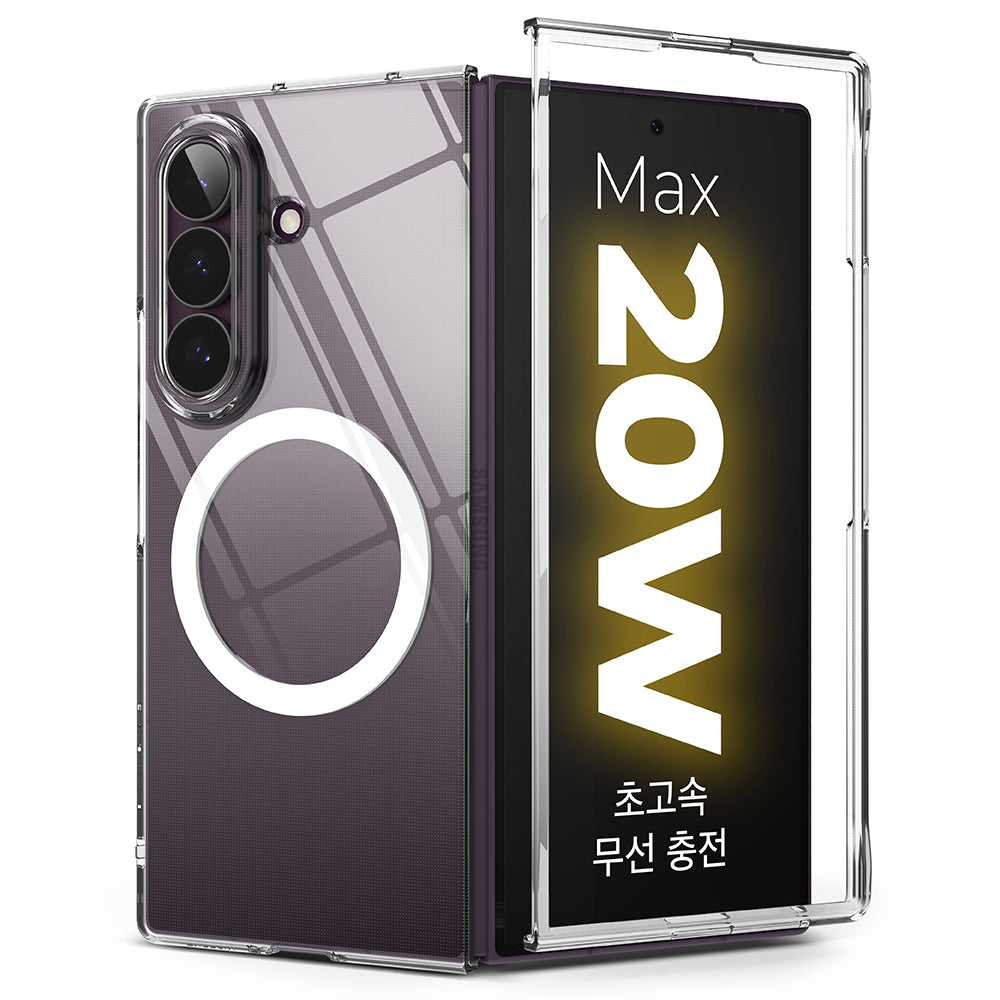 Husa de protectie Ringke Slim Magnetic compatibil cu Samsung Galaxy Z Fold8 Ultra, Transparent