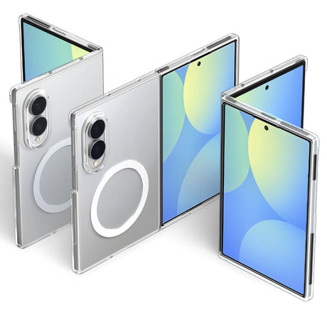 Husa de protectie Spigen Air Skin MagFit compatibil cu Samsung Galaxy Z Fold8, Transparent