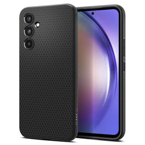 Husa de protectie Spigen Liquid Air (ACS05885) compatibil cu Samsung Galaxy A54, Negru Mat