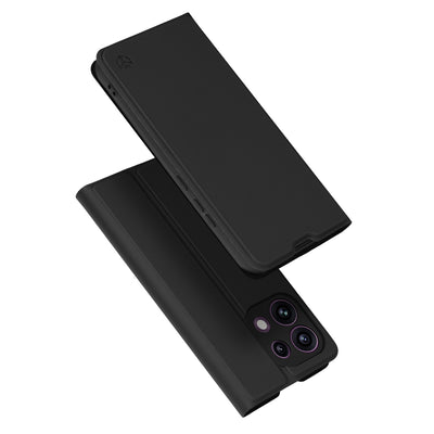 Husa de protectie Techsuit Magskin Book compatibil cu Oppo Reno16 F / Reno16 FS, Negru