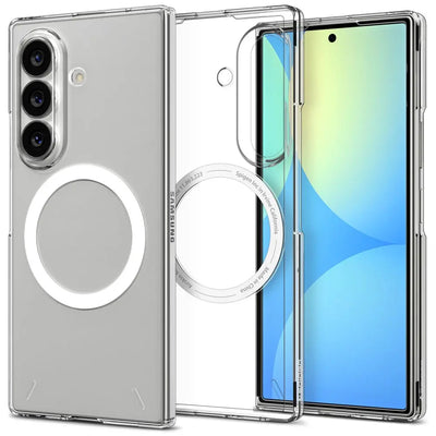 Husa de protectie Spigen Air Skin MagFit compatibil cu Samsung Galaxy Z Fold8 Ultra, Transparent