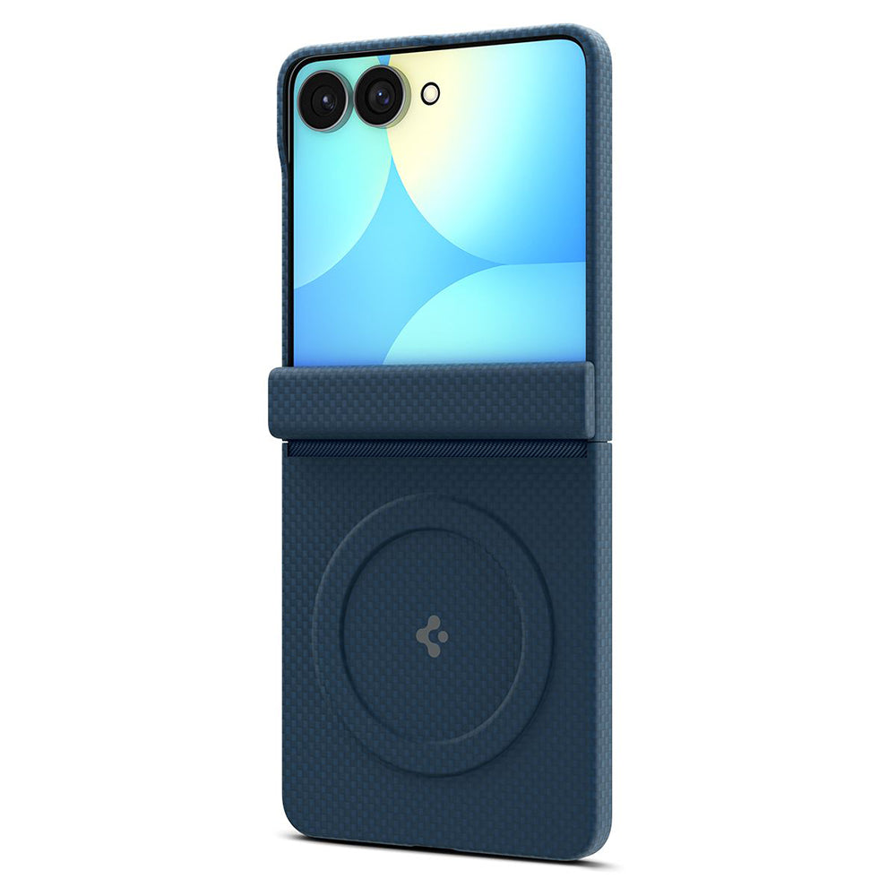 Husa de protectie Spigen Air Skin compatibil cu Samsung Galaxy Z Flip8, Albastru