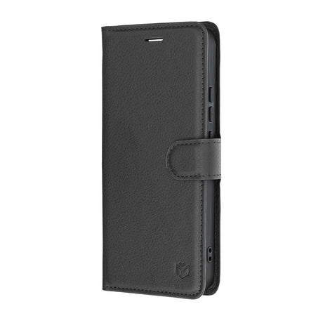 Husa de protectie Techsuit Leather Folio compatibil cu Realme 16 5G, Negru