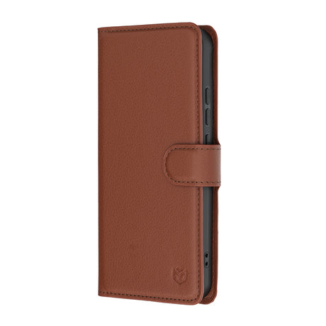 Husa de protectie Techsuit Leather Folio compatibil cu Oppo Reno16 F / Reno16 FS, Maro