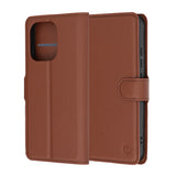 Husa de protectie Techsuit Leather Folio compatibil cu Oppo Reno16 F / Reno16 FS, Maro