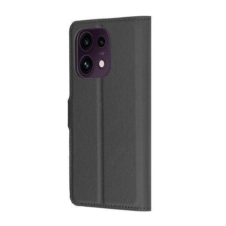 Husa de protectie Techsuit Leather Folio compatibil cu Oppo Reno16 F / Reno16 FS, Negru