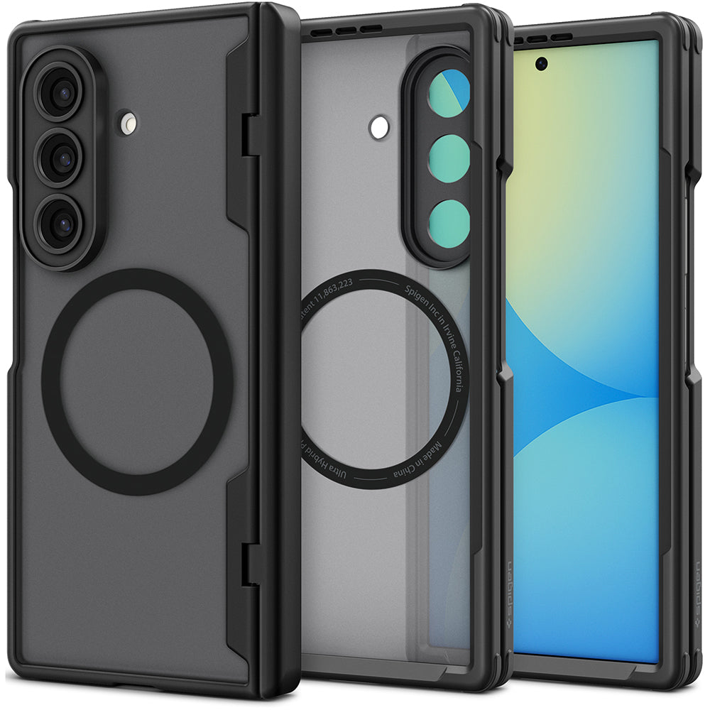 Husa de protectie Spigen Ultra Hybrid compatibil cu Samsung Galaxy Z Fold8 Ultra, Gri