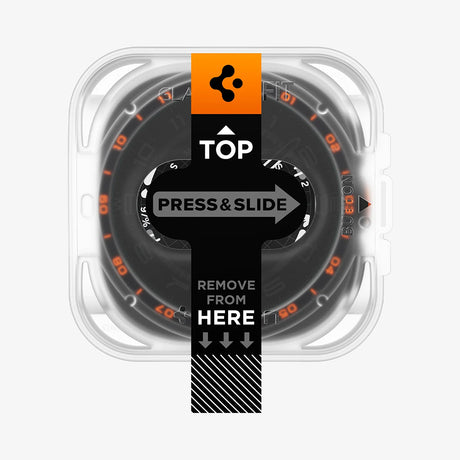 Folie de protectie smartwatch Spigen compatibil cu Samsung Galaxy Watch Ultra 2, Transparent