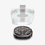 Folie de protectie smartwatch Spigen compatibil cu Samsung Galaxy Watch Ultra 2, Transparent