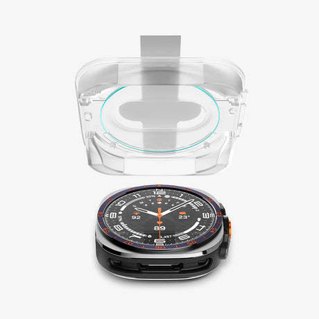 Folie de protectie smartwatch Spigen compatibil cu Samsung Galaxy Watch Ultra 2, Transparent