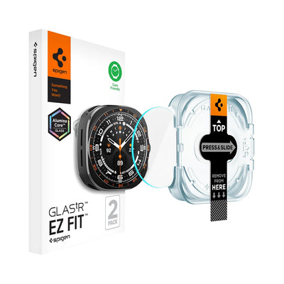 Folie de protectie smartwatch Spigen compatibil cu Samsung Galaxy Watch Ultra 2, Transparent