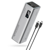 Baterie externa Cuktech PB200 (CUKP200XGLGR), 20000mAh, USB-C / USB, 100W, Negru