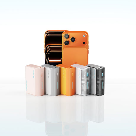 Baterie externa Cuktech PB100 (CUK0PB100DGR), 10000mAh, USB-C / USB, 30W, Gri