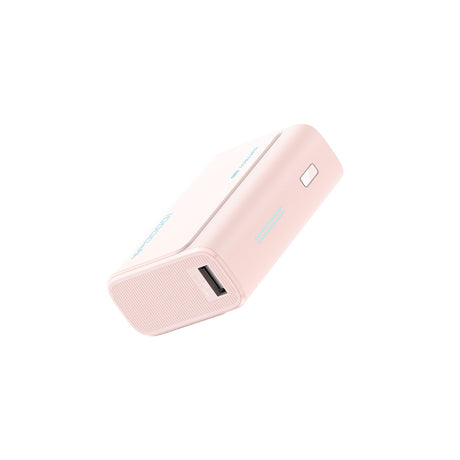 Baterie externa Cuktech PB100 (CUK0PB100DPK), 10000mAh, USB-C / USB, 30W, Roz