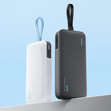 Baterie externa Cuktech LPB200N (CUKL200NMXGR), 20000mAh, USB / USB-C, 40W, Gri