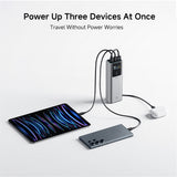 Baterie externa Cuktech PB150P, 15000mAh, 2x USB-C + USB, 120W, Gri