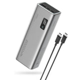 Baterie externa Cuktech PB200P, 20000mAh, 2x USB-C + USB, 150W, Gri
