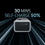 Baterie externa Cuktech PB200P, 20000mAh, 2x USB-C + USB, 150W, Gri