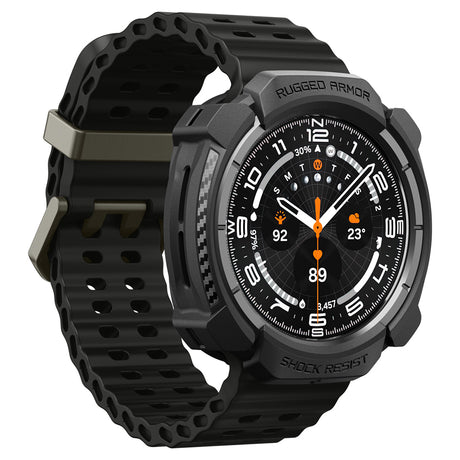 Husa smartwatch Spigen compatibil cu Samsung Galaxy Watch Ultra 2, Negru