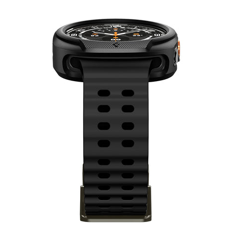 Husa smartwatch Spigen compatibil cu Samsung Galaxy Watch Ultra 2, Negru