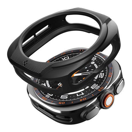 Husa smartwatch Spigen compatibil cu Samsung Galaxy Watch Ultra 2, Negru