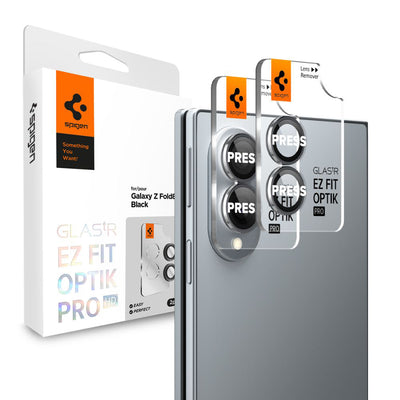 Folie de protectie Spigen compatibil cu Samsung Galaxy Z Fold8, Negru