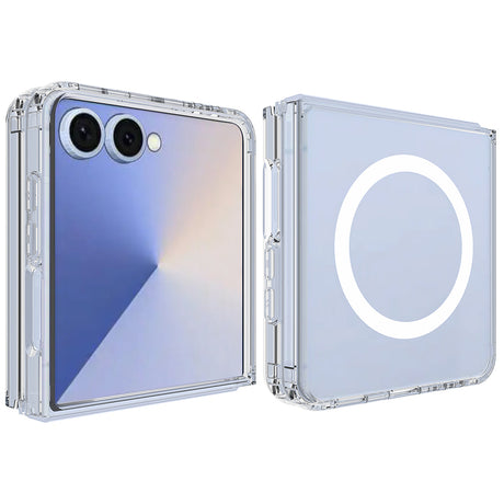 Husa de protectie Techsuit MagSafe Pro compatibil cu Samsung Galaxy Z Flip8, Transparent