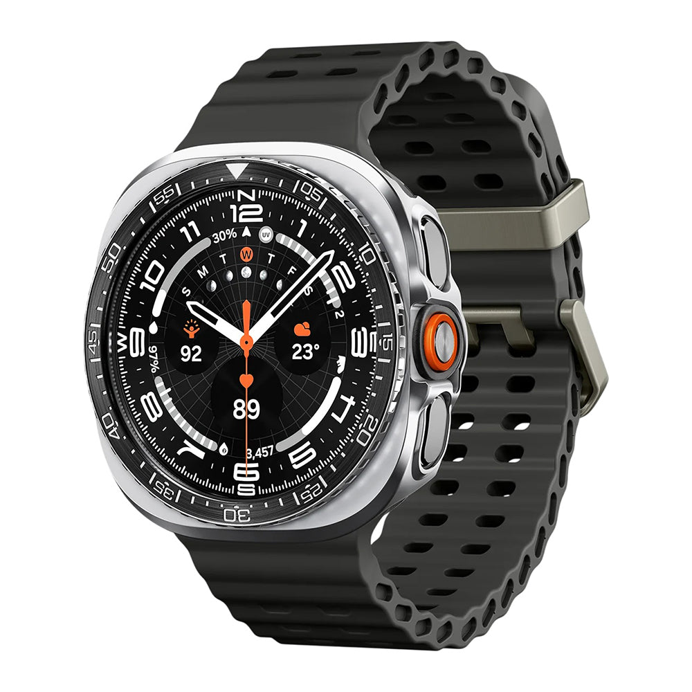 Rama smartwatch Spigen compatibil cu Samsung Galaxy Watch Ultra 2, Argintiu