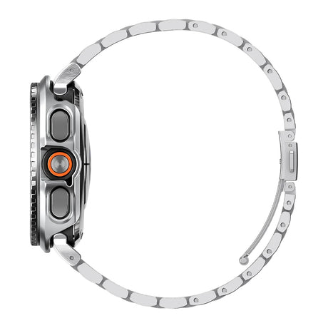 Rama smartwatch Spigen compatibil cu Samsung Galaxy Watch Ultra 2, Argintiu