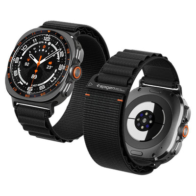 Curea smartwatch Spigen compatibil cu Samsung Galaxy Watch Ultra 47mm / Watch Ultra 2, Negru