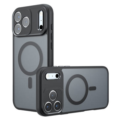 Husa de protectie Techsuit PureFrost MagSafe compatibil cu iPhone 18 Pro / iPhone 17 Pro, Negru
