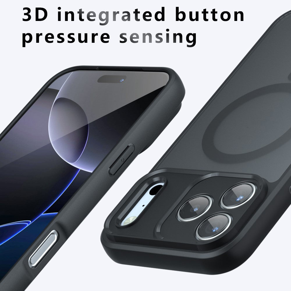 Husa de protectie Techsuit PureFrost MagSafe compatibil cu iPhone 18 Pro Max / iPhone 17 Pro Max, Negru