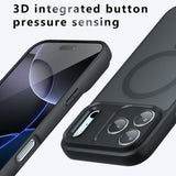 Husa de protectie Techsuit PureFrost MagSafe compatibil cu iPhone 18 Pro Max / iPhone 17 Pro Max, Negru