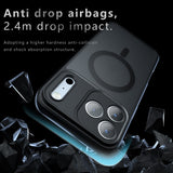 Husa de protectie Techsuit PureFrost MagSafe compatibil cu iPhone 18 Pro Max / iPhone 17 Pro Max, Negru