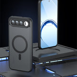 Husa de protectie Techsuit PureFrost MagSafe compatibil cu Realme 16 5G, Negru Frost