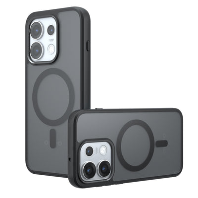 Husa de protectie Techsuit PureFrost MagSafe compatibil cu Oppo Reno16 Pro, Negru