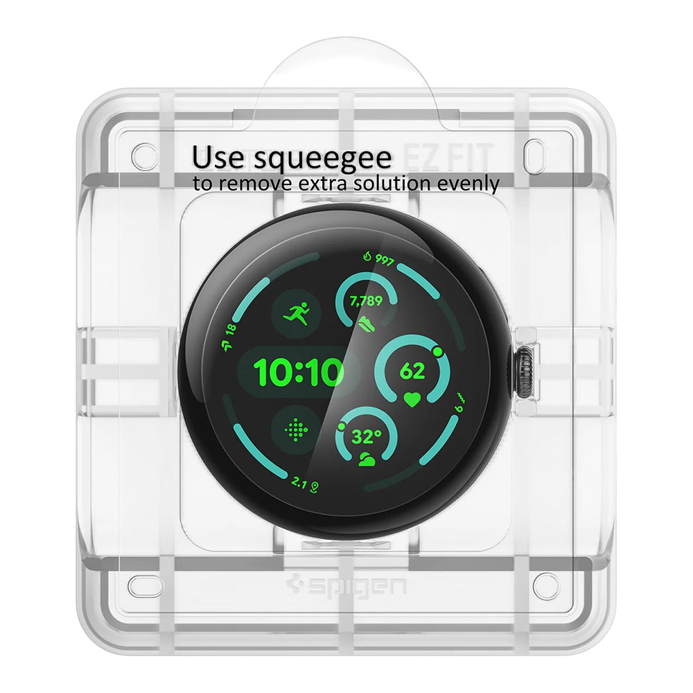 Folie smartwatch Google Pixel Watch compatibil cu Watch 5 / Watch 4 / Watch 3 41mm, Transparent
