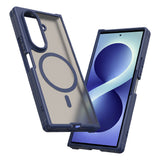 Husa de protectie Techsuit HaloFrost II MagSafe compatibil cu Samsung Galaxy Z Fold8 Ultra, Albastru