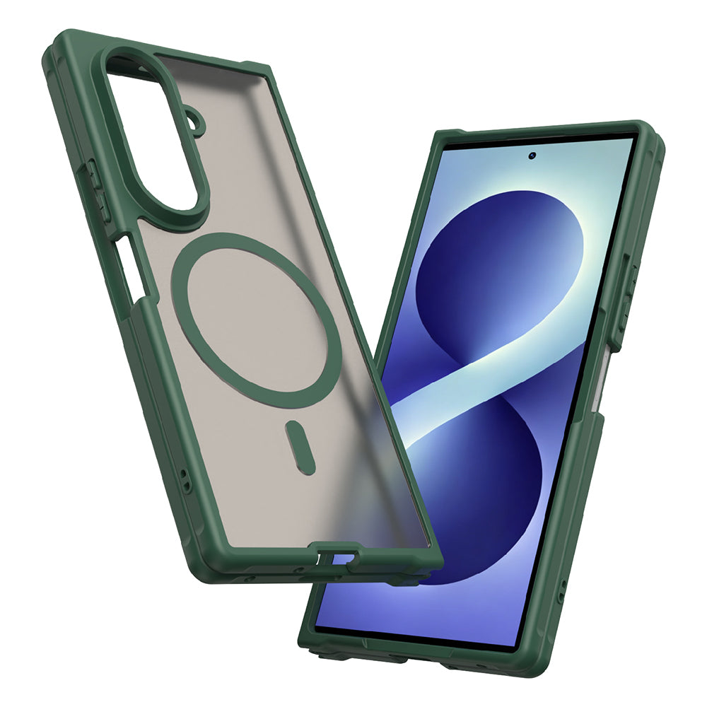 Husa de protectie Techsuit HaloFrost II MagSafe compatibil cu Samsung Galaxy Z Fold8 Ultra, Verde