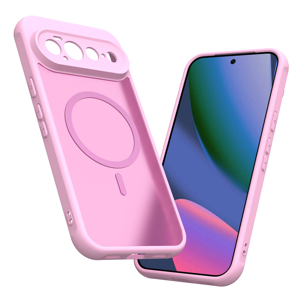 Husa de protectie Techsuit HaloFrost II MagSafe compatibil cu Google Pixel 11 Pro XL, Roz